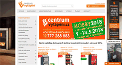 Desktop Screenshot of centrumvytapeni.cz
